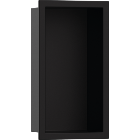  - HANSGROHE XtraStoris Original Wnęka ścienna z ozdobną ramką 30x15 cm czarny 56092670 - 56092670 - Łazienki Szydłowski