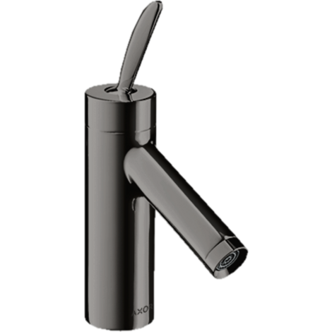  - AXOR Starck Classic Jednouchwytowa bateria umywalkowa 70 z kompletem odpływowym z cięgłem czarny chrom polerowany 10010330 - 10010330 - Łazienki Szydłowski