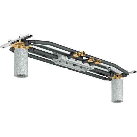 - AXOR ShowerSolutions Zestaw podstawowy do głowicy ShowerHeaven 1200/300 4jet, sufitowy 10922180 - 10922180 - Łazienki Szydłowski
