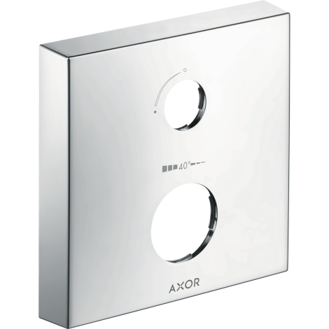  - AXOR Element przedłużający 2-otworowy, kwadratowy, termostat 1 odbiornik chrom 14970000 - 14970000 - Łazienki Szydłowski
