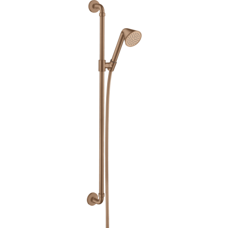  - AXOR Showers/Front Zestaw prysznicowy 90 cm z główką prysznicową 85 1jet EcoSmart czerwone złoto szczotkowane 26023310 - 26023310 - Łazienki Szydłowski