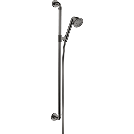 - AXOR Showers/Front Zestaw prysznicowy 90 cm z główką prysznicową 85 1jet EcoSmart czarny chrom polerowany 26023330 - 26023330 - Łazienki Szydłowski