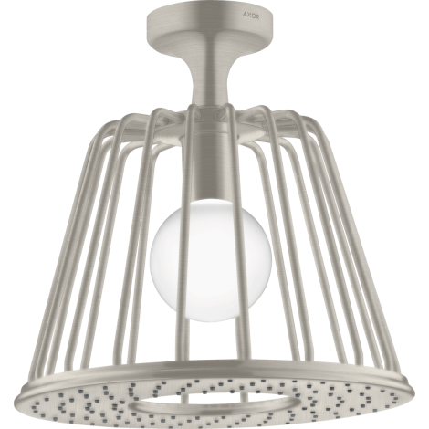  - AXOR LampShower/Nendo LampShower 275 1 jet z przyłączem sufitowym stal szlachetna optyczna 26032800 - 26032800 - Łazienki Szydłowski