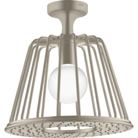 - AXOR LampShower/Nendo LampShower 275 1 jet z przyłączem sufitowym nikiel szczotkowany 26032820 - 26032820 U - Łazienki Szydłowski