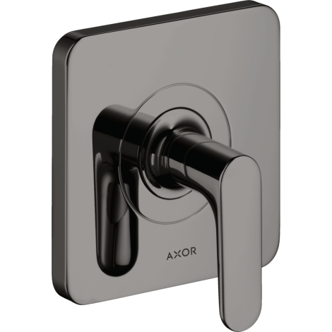  - AXOR Citterio M Zawór odcinający, podtynkowy czarny chrom polerowany 34960330 - 34960330 - Łazienki Szydłowski