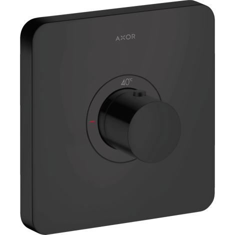  - AXOR ShowerSelect Bateria termostatyczna HighFlow, softsquare, podtynkowa czarny mat 36711670 - 36711670 - Łazienki Szydłowski