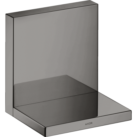 - AXOR ShowerSolutions Półka 12 x 12cm czarny chrom polerowany 40872330 - 40872330 - Łazienki Szydłowski