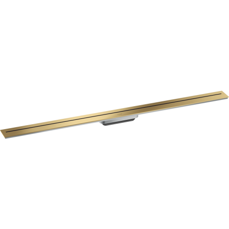 - AXOR Drain Element zewnętrzny odpływu liniowego 120 cm, montaż przyścienny złoty optyczny szczotkowany 42529250 - 42529250 - Łazienki Szydłowski