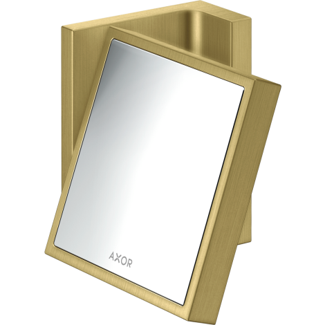  - AXOR Universal Rectangular Lusterko kosmetyczne mosiądz szczotkowany 42649950 - 42649950 - Łazienki Szydłowski