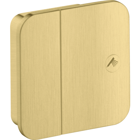 - AXOR One Zawór odcinający, podtynkowy mosiądz szczotkowany 45771950 - 45771950 - Łazienki Szydłowski