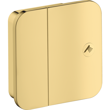 - AXOR One Zawór odcinający, podtynkowy złoty optyczny polerowany 45771990 - 45771990 - Łazienki Szydłowski