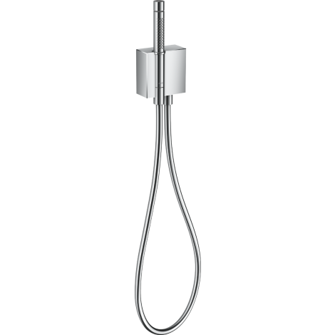 - AXOR Edge Przyłącze węża prysznicowego z główką prysznicową 2jet, Slim z uchwytem i wężem, szlif diamentowy chrom 46521000 - 46521000 - Łazienki Szydłowski