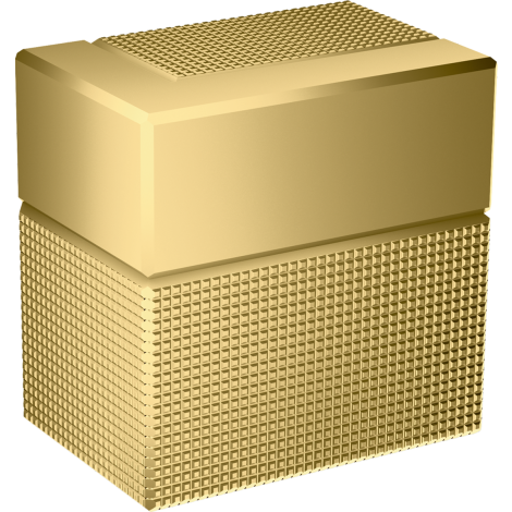 - AXOR Edge Zawór odcinający, podtynkowy, szlif diamentowy złoty optyczny polerowany 46771990 - 46771990 - Łazienki Szydłowski