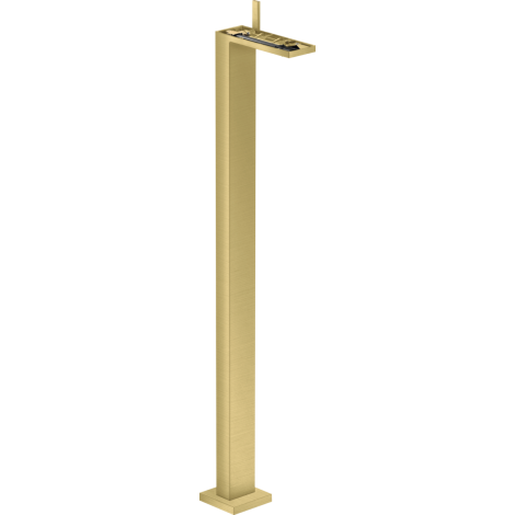  - AXOR MyEdition Jednouchwytowa bateria umywalkowa bez płytki z kompletem odpływowym Push-Open, wolnostojąca mosiądz szczotkowany 47042950 - 47042950 U - Łazienki Szydłowski