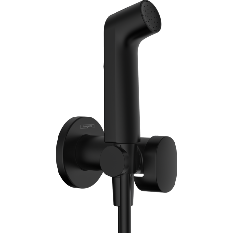 - HANSGROHE słuchawka prysznicowa Bidette 1jet S EcoSmart z mieszaczem, uchwytem i wężem prysznicowym 125 cm czarny mat 29232670 - 29232670 - Łazienki Szydłowski