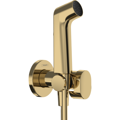 - HANSGROHE słuchawka prysznicowa Bidette 1jet S EcoSmart z mieszaczem, uchwytem i wężem prysznicowym 125 cm złoty optyczny polerowany 29232990 - 292327990 - Łazienki Szydłowski