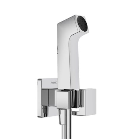 - HANSGROHE słuchawka prysznicowa Bidette 1 jet E EcoSmart dla wody zimnej z uchwytem i wężem prysznicowym 125 cm chrom 29231000 - 29231000 - Łazienki Szydłowski