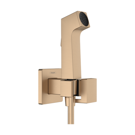 - HANSGROHE słuchawka prysznicowa Bidette 1 jet E EcoSmart dla wody zimnej z uchwytem i wężem prysznicowym 125 cm brąz szczotkowany 29231140 - 29231140 - Łazienki Szydłowski