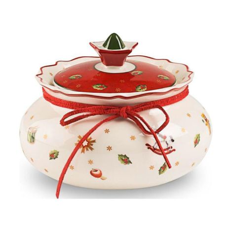 - Villeroy&Boch Toy's Delight Pojemnik na ciastka  Ø13,6 cm biały 1485854556 - 1485854556 - Łazienki Szydłowski