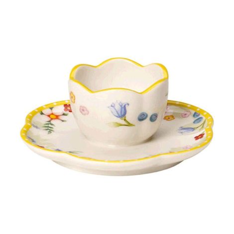 - Villeroy&Boch Spring Awakening Kieliszek na jajko Żółty, 1486381960 - 1486381960 - Łazienki Szydłowski
