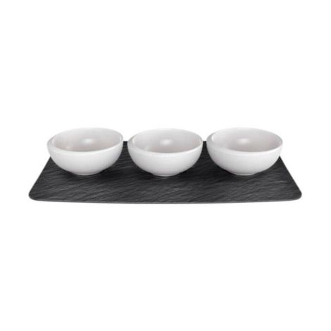 - Villeroy&Boch NewMoon Miseczka do dipów Biały 1042649023 - 1042649023 - Łazienki Szydłowski