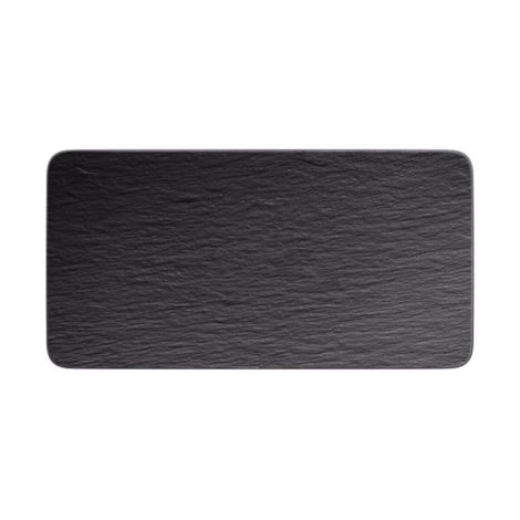  - Villeroy&Boch Manufacture Rock Półmisek do serwowania czarny, 34,9 x 17,9 cm,  1042392281 - 1042392281 - Łazienki Szydłowski