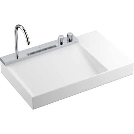  - HANSGROHE Avalegra AquaUnit Umywalka wisząca 78 x 47,5 cm chrom 22473000 - 22473000 - Łazienki Szydłowski