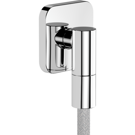  - HANSGROHE FixFit Fine Q Przyłącze węża z zaworem zwrotnym, softsquare chrom 28884000 - 28884000 - Łazienki Szydłowski