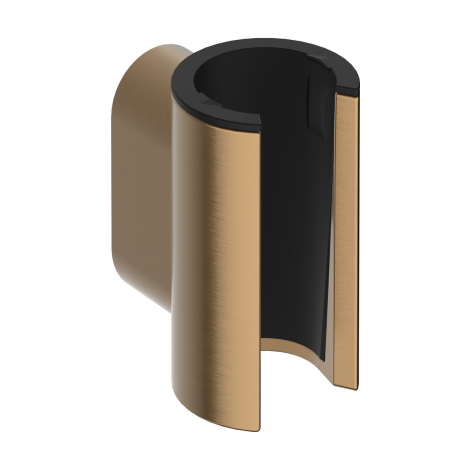 - HANSGROHE Porter Fine Uchwyt prysznicowy brąz szczotkowany 28885140 - 28885140 - Łazienki Szydłowski