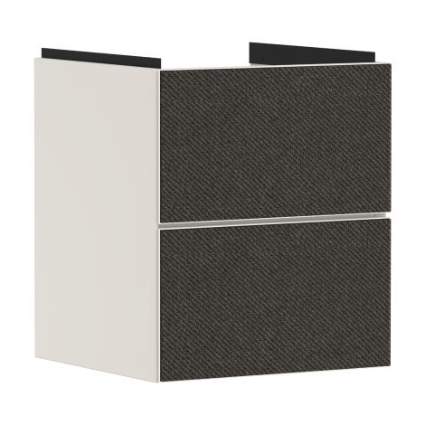 - HANSGROHE Xevolos E Szafka pod małą umywalkę wiszącą z 2 szufladami 48 x 47,5cm, piaskowy beż matowy 54173660 - 54173660 - Łazienki Szydłowski