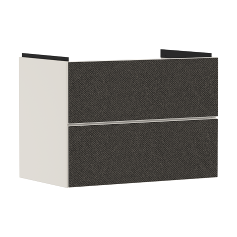  - HANSGROHE Xevolos E Szafka pod umywalkę wiszącą z 2 szufladami 78 x 47,5cm, piaskowy beż matowy 54179660 - 54179660 - Łazienki Szydłowski