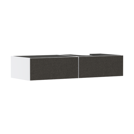 - HANSGROHE Xevolos E Szafka pod szlifowaną umywalkę wpuszczaną w blat/nablatową po prawej stronie z 2 szufladami 137 x 55cm, biały matowy 54322660 - 54322660 - Łazienki Szydłowski
