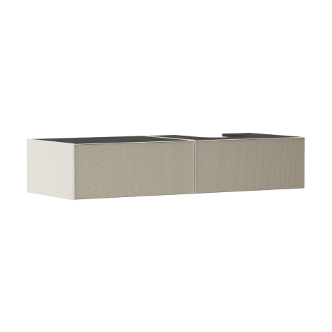- HANSGROHE Xevolos E Szafka pod szlifowaną umywalkę wpuszczaną w blat/nablatową po prawej stronie 137 x 55cm, piaskowy beż mat 54323390 - 54323390 - Łazienki Szydłowski