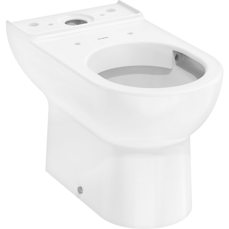  - HANSGROHE GladeLake S Miska kompaktowa WC 640, odpływ poziomy/pionowy, AquaChannel Flush biały 60108450 - 60108450 - Łazienki Szydłowski