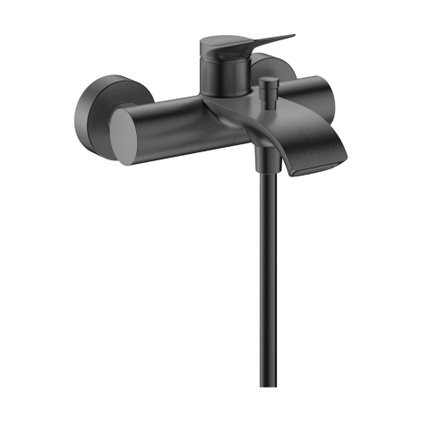  - HANSGROHE Vivenis Jednouchwytowa bateria wannowa Original, natynkowa czarny chrom szczotkowany 75423340 - 75423340 - Łazienki Szydłowski