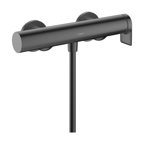  - HANSGROHE Vivenis Jednouchwytowa bateria prysznicowa, natynkowa czarny chrom szczotkowany 75620340 - 75620340 - Łazienki Szydłowski