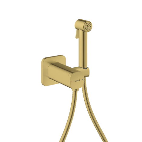 - AXOR Bidette Showers Główka prysznicowa Bidette 1jet dla wody zmieszanej złoty optyczny polerowany 29243990 - 29243990 - Łazienki Szydłowski