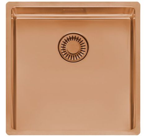 - Reginox New York zlewozmywak 44 x 44 x 18 cm stal nierdzewna kolor cooper R38727 - R38727 - Łazienki Szydłowski