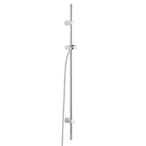 - KLUDI A-QA drążek prysznicowy chrom 620950500 - 6209505-00 - Łazienki Szydłowski