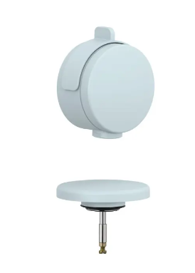 - KLUDI ROTEXA MULTI zestaw odpływowo-przelewowy niebieski mat 71826O400 - 71826O4-00 - Łazienki Szydłowski