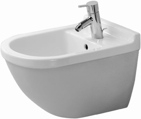  - DURAVIT Starck 3 Bidet wiszący 36x54 cm, biały połysk 2280150000 - 2280150000 - Łazienki Szydłowski