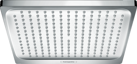  - HANSGROHE Crometta E deszczownica 24x24 cm 1jet chrom 26722000 - 26722000 - Łazienki Szydłowski