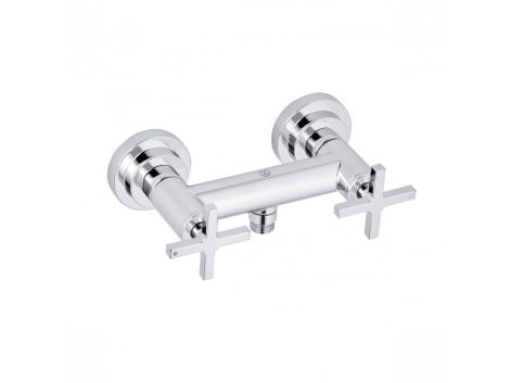 - KLUDI Nova Fonte Dwuotworowa bateria natryskowa z pokrętłami, chrom 207100520 - 207100520 - Łazienki Szydłowski
