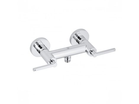 - KLUDI Nova Fonte Dwuotworowa bateria natryskowa z pokrętłami, chrom 207100515 - 207100515 - Łazienki Szydłowski