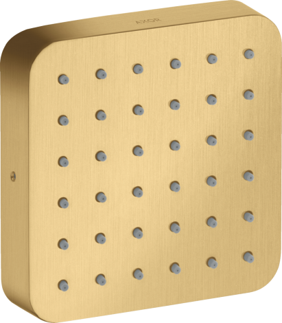  - AXOR Citterio E Moduł prysznicowy 12 x 12 cm, softsquare, podtynkowy złoty optyczny szczotkowany 36822250 - 36822250 U - Łazienki Szydłowski