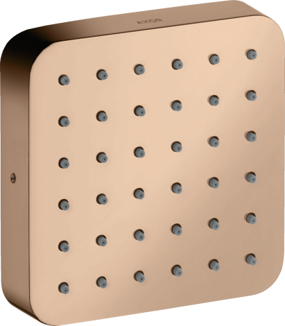  - AXOR Citterio E Moduł prysznicowy 12 x 12 cm, softsquare, podtynkowy czerwony złoty polerowany 36822300 - 36822300 - Łazienki Szydłowski
