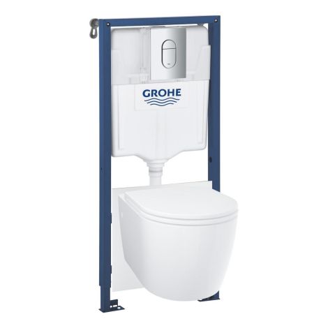 - GROHE-Rapid SL Stelaż podtynkowy do WC 5 w 1 wysokość instalacji 1,13 m 103849SH00 - 103849SH00 - Łazienki Szydłowski