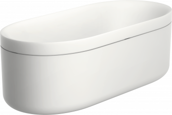 HANSGROHE Axor Suite Basins & Bathtub Wanna 190x85 cm  biały mat / chrom 42005000