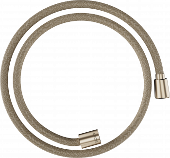 HANSGROHE Axor ShowerSolutions Tekstylny wąż prysznicowy 125 cm z nakrętką cylindryczną i stożkową brąz szczotkowany 28227140
