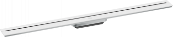 HANSGROHE Axor Drain Element zewnętrzny odpływu liniowego 100 cm, przyścienny biały mat 42528700